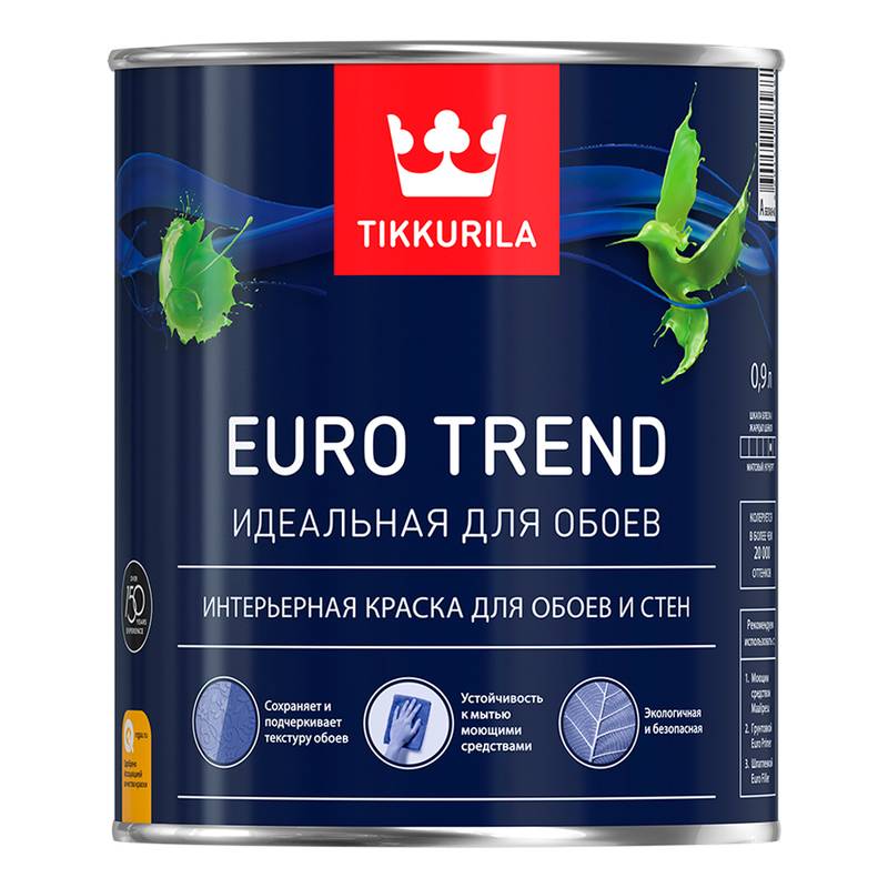 Краска в/д TIKKURILA Perfecta A интерьерная 9л гл/мат белая Краска в/д TIKKURILA Perfecta A интерьерная 9л гл/мат белая